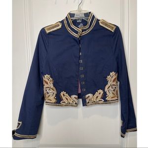 Authentic Icon Navy Military Jacket